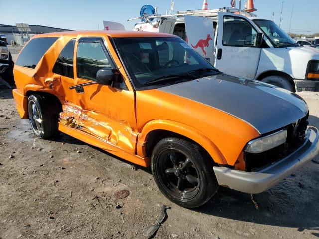 1GNCS18W62K126545 - 2002 CHEVROLET BLAZER ORANGE photo 4