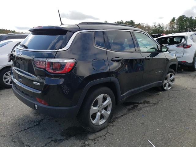 3C4NJDBB7JT202654 - 2018 JEEP COMPASS LATITUDE BLACK photo 3