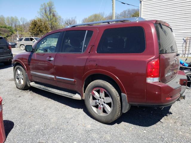 5N1AA0NC3CN608991 - 2012 NISSAN ARMADA SV MAROON photo 2