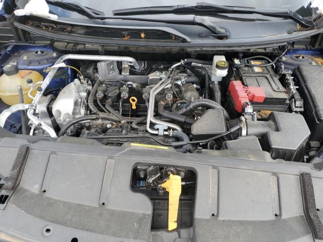 JN8AT3BA9MW015235 - 2021 NISSAN ROGUE SV BLUE photo 12