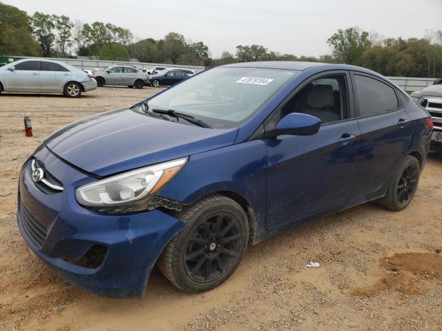 KMHCT4AE6FU901909 - 2015 HYUNDAI ACCENT GLS BLUE photo 1