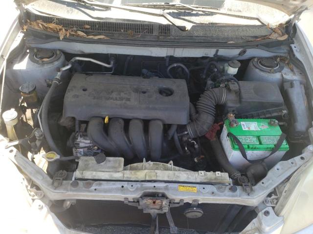 2T1KR32E05C332736 - 2005 TOYOTA COROLLA MA XR SILVER photo 11