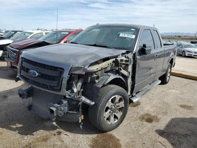 1FTFX1CF4EFA62808 - 2014 FORD F150 SUPER CAB CHARCOAL photo 1