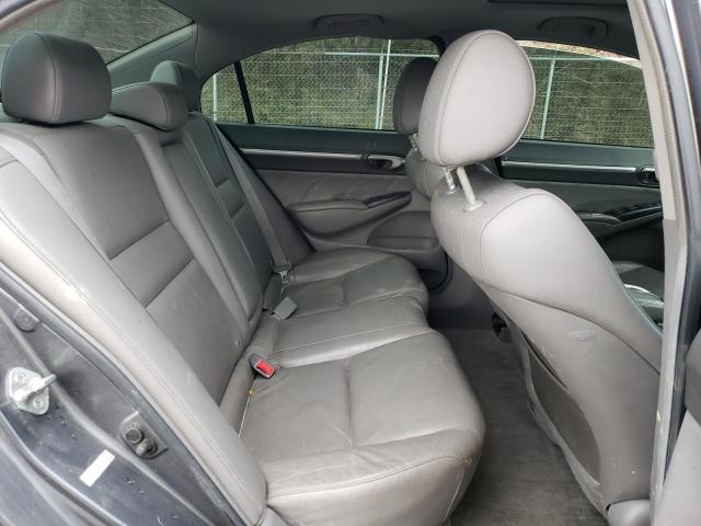 19XFA16979E003582 - 2009 HONDA CIVIC EXL ნაცრისფერი ფოტო 10