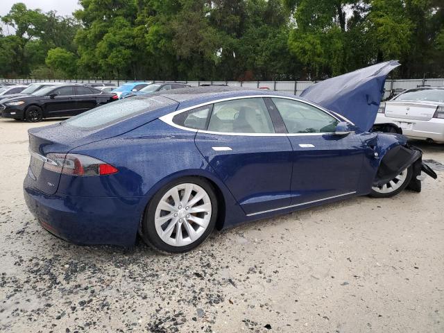 5YJSA1E29HF231966 - 2017 TESLA MODEL S BLUE photo 3