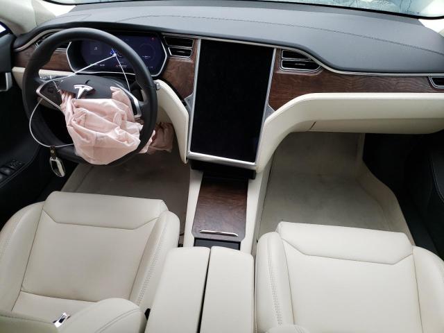 5YJSA1E29HF231966 - 2017 TESLA MODEL S 蓝色 照片 8