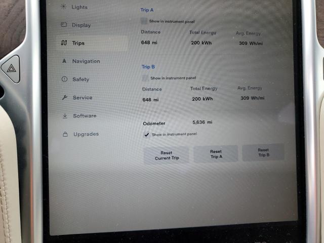 5YJSA1E29HF231966 - 2017 TESLA MODEL S 蓝色 照片 9