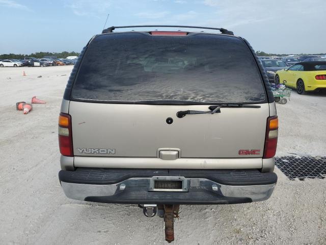 1GKEK13T31R150939 - 2001 GMC YUKON TAN photo 6