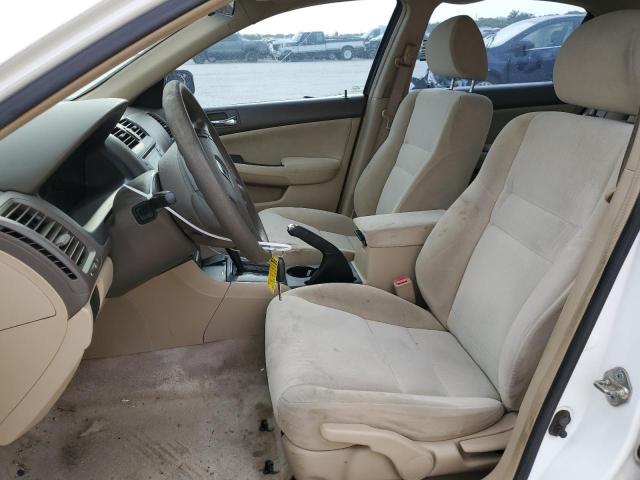 1HGCM56495L004113 - 2005 HONDA ACCORD LX WHITE photo 7