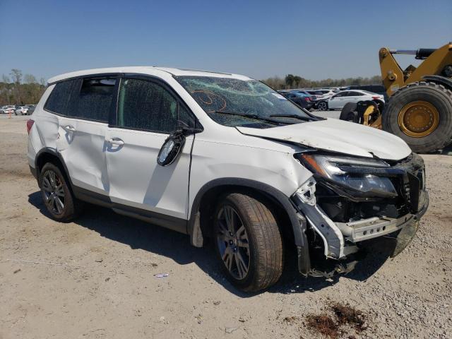 5FNYF7H54MB012153 - 2021 HONDA PASSPORT EXL WHITE photo 4