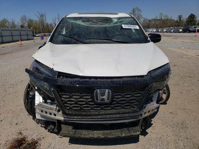 5FNYF7H54MB012153 - 2021 HONDA PASSPORT EXL WHITE photo 5