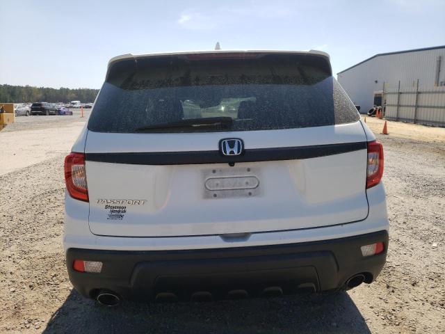 5FNYF7H54MB012153 - 2021 HONDA PASSPORT EXL WHITE photo 6