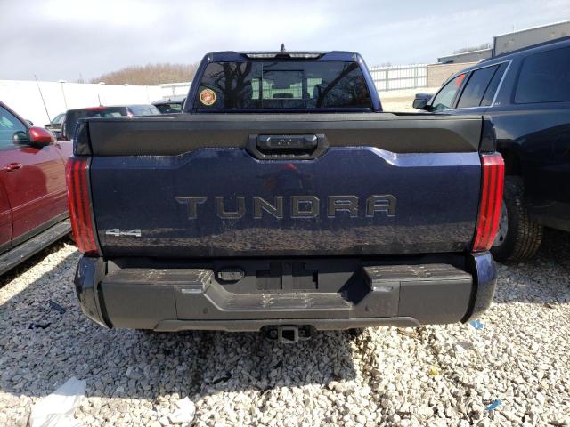 5TFLA5DA4NX002391 - 2022 TOYOTA TUNDRA DOUBLE CAB SR BLUE photo 6