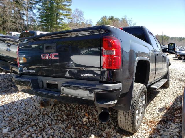 1GT120E8XFF677219 - 2015 GMC SIERRA K2500 DENALI BLACK photo 3