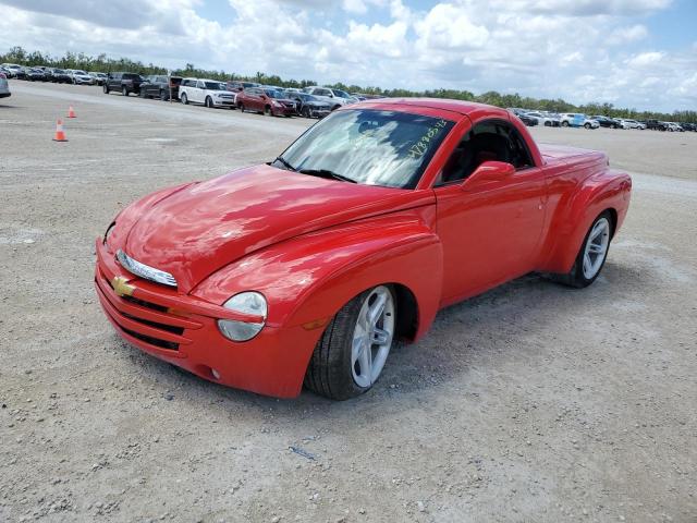 1GCES14P04B105001 - 2004 CHEVROLET SSR RED photo 1