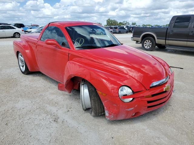 1GCES14P04B105001 - 2004 CHEVROLET SSR 红色 照片 4