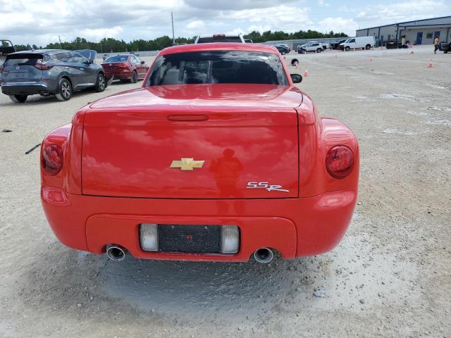 1GCES14P04B105001 - 2004 CHEVROLET SSR RED photo 6