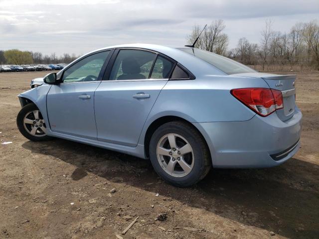 1G1PF5S98B7220348 - 2011 CHEVROLET CRUZE LT BLUE photo 2