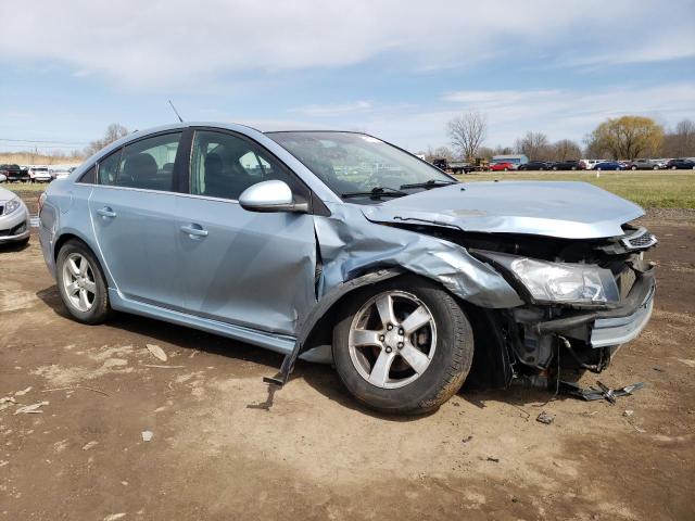 1G1PF5S98B7220348 - 2011 CHEVROLET CRUZE LT BLUE photo 4