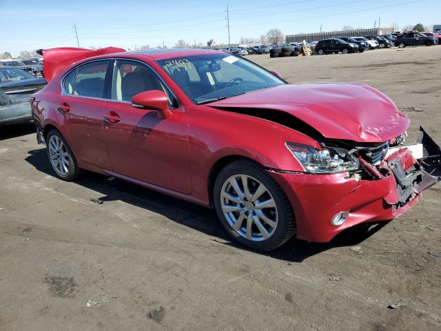 JTHCE1BL9E5026469 - 2014 LEXUS GS 350 RED photo 4