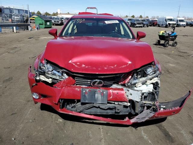 JTHCE1BL9E5026469 - 2014 LEXUS GS 350 RED photo 5