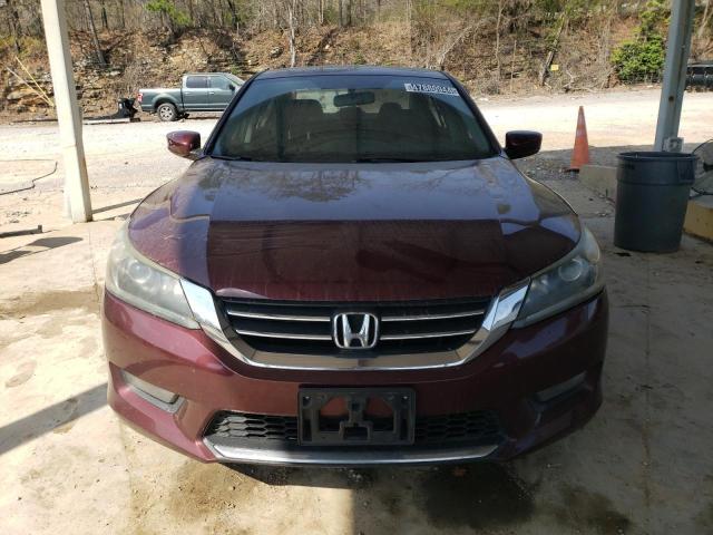 1HGCR2F56FA209393 - 2015 HONDA ACCORD SPORT BURGUNDY photo 5