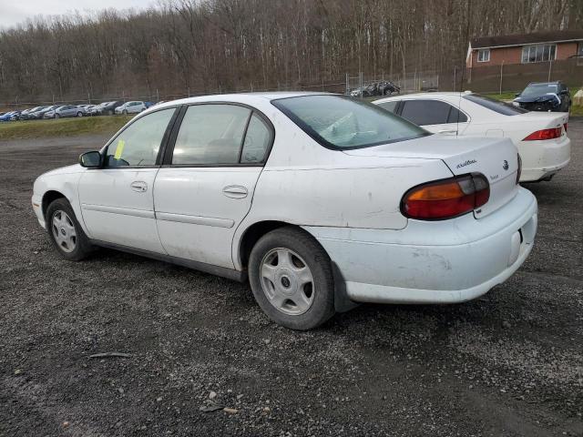 1G1ND52J716151602 - 2001 CHEVROLET MALIBU WHITE photo 2