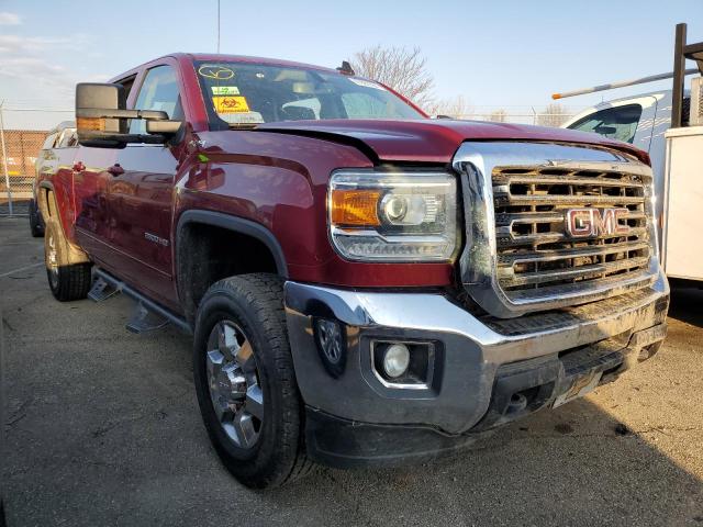 1GT12SEG5JF177190 - 2018 GMC SIERRA K2500 SLE RED photo 4