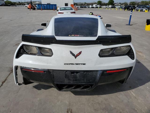 1G1YT2D66F5603740 - 2015 CHEVROLET CORVETTE Z06 3LZ WHITE photo 6