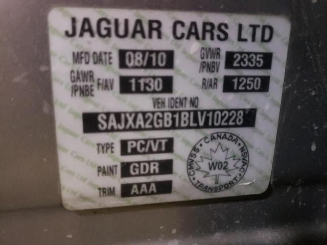 SAJXA2GB1BLV10228 - 2011 JAGUAR XJL SILVER photo 13