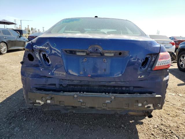 4T1BF3EK8BU626373 - 2011 TOYOTA CAMRY BASE BLUE photo 6