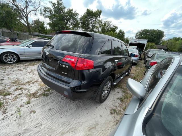 2HNYD28437H501121 - 2007 ACURA MDX TECHNOLOGY BLACK photo 4