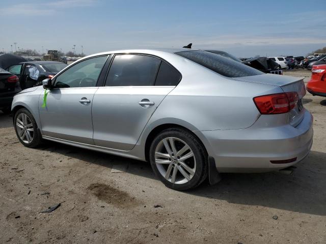 3VWLA7AJ4FM265887 - 2015 VOLKSWAGEN JETTA TDI SILVER photo 2