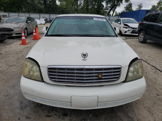 1G6KD54Y55U134998 - 2005 CADILLAC DEVILLE WHITE photo 5