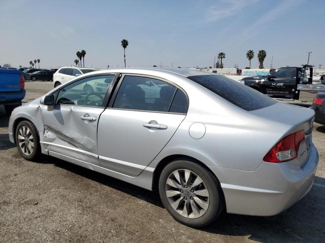 2HGFA16819H334347 - 2009 HONDA CIVIC EX SILVER photo 2