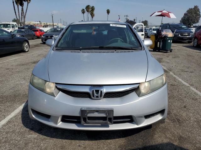 2HGFA16819H334347 - 2009 HONDA CIVIC EX SILVER photo 5