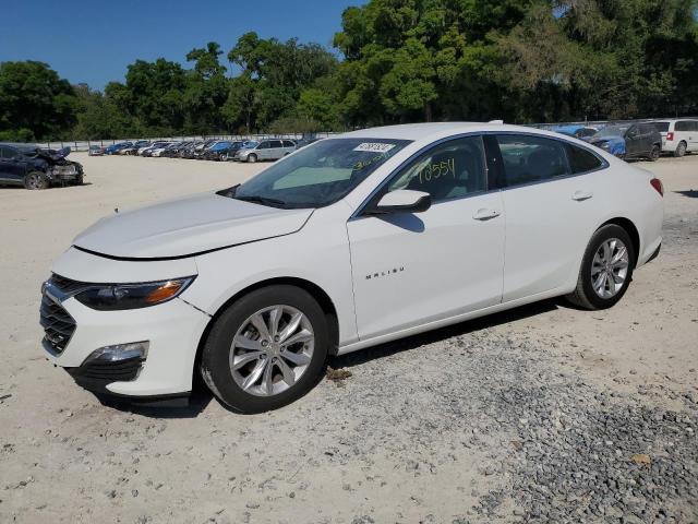 1G1ZD5ST8MF044663 - 2021 CHEVROLET MALIBU LT WHITE photo 1