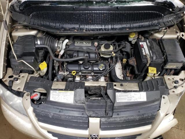 2D4GP44L55R432704 - 2005 DODGE GRAND CARA SXT BEIGE photo 12