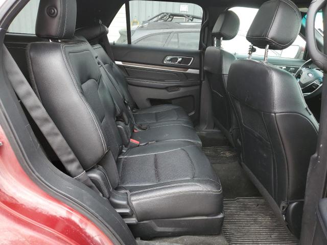 1FM5K8F88GGB41553 - 2016 FORD EXPLORER LIMITED RED photo 11
