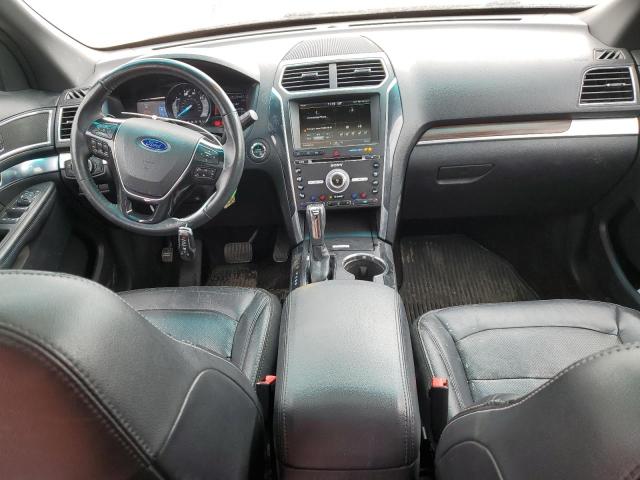 1FM5K8F88GGB41553 - 2016 FORD EXPLORER LIMITED RED photo 8