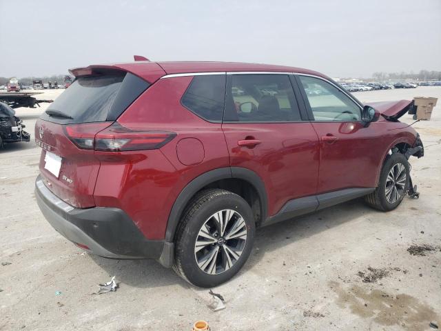 JN8BT3BB5PW220990 - 2023 NISSAN ROGUE SV RED photo 3