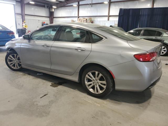 1C3CCCAB0FN718458 - 2015 CHRYSLER 200 LIMITED SILVER photo 2