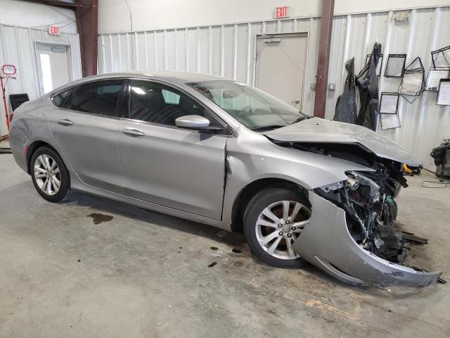 1C3CCCAB0FN718458 - 2015 CHRYSLER 200 LIMITED SILVER photo 4