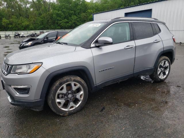 3C4NJDCB2JT143964 - 2018 JEEP COMPASS LIMITED SILVER photo 1