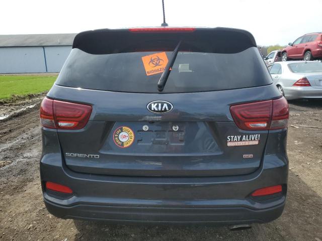 5XYPGDA32KG542868 - 2019 KIA SORENTO L CHARCOAL photo 6