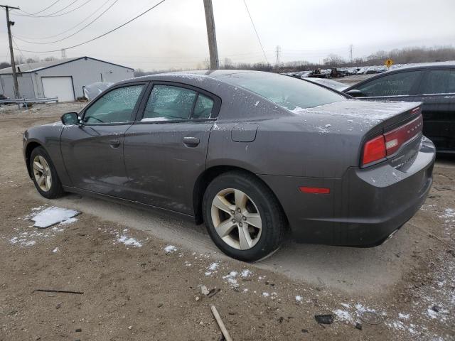 2C3CDXBGXEH314735 - 2014 DODGE CHARGER SE GRAY photo 2