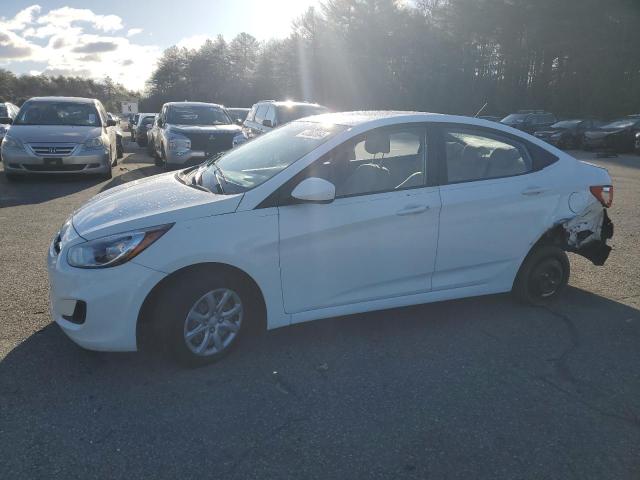 KMHCT4AE3CU157908 - 2012 HYUNDAI ACCENT GLS WHITE photo 1