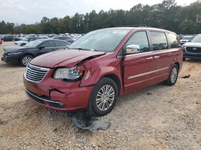 2C4RC1CG1DR809502 - 2013 CHRYSLER TOWN & COU TOURING L RED photo 1