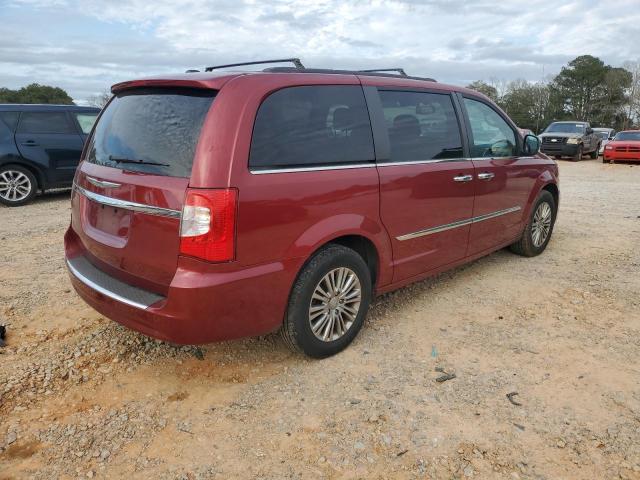 2C4RC1CG1DR809502 - 2013 CHRYSLER TOWN & COU TOURING L RED photo 3