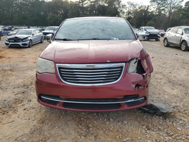 2C4RC1CG1DR809502 - 2013 CHRYSLER TOWN & COU TOURING L RED photo 5